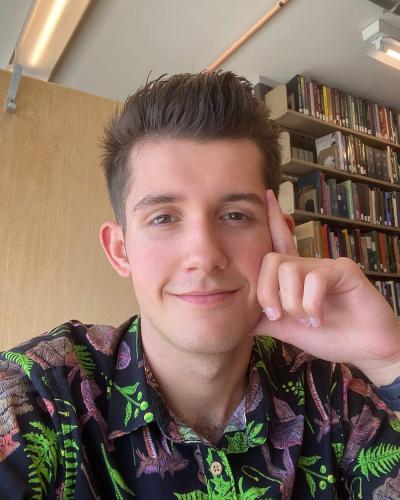 A profile picture of Cornell Writing Centers tutor Pierce McPherson.