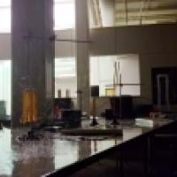 Flood damage at Rockefeller Hall
