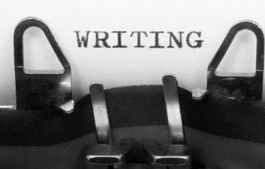 Writing typewriter