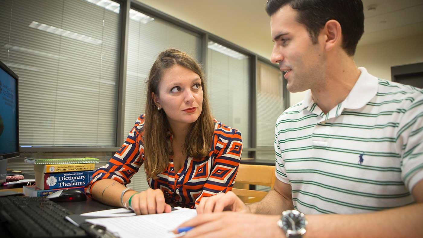 Writing Center tutoring
