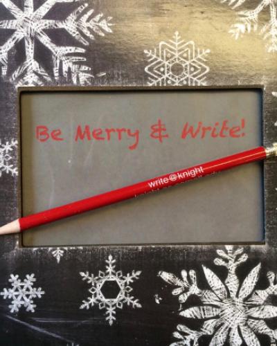 Be merry and write!